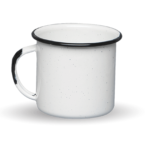 Tasse doseuse en acier inoxydable Tasse à café Reniflant Mug Poudreur,  Argent