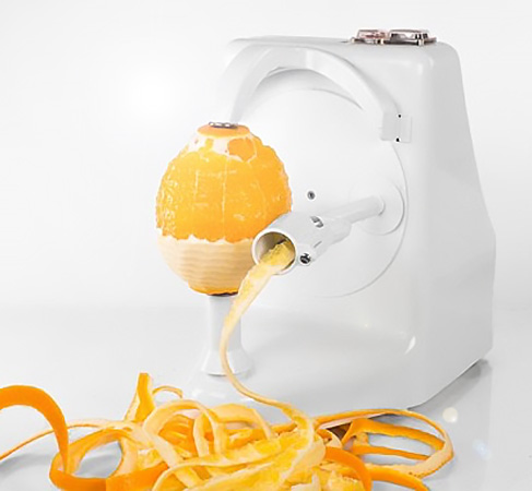 eplucheur electrique orange